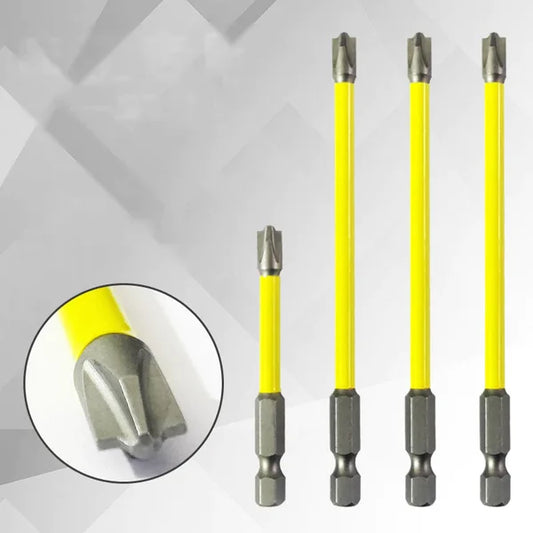 Kryss- og slissede skrutrekkerbits for elektrikere