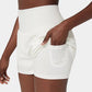 ✨️ 2025 Salg - 49% rabatt🥰 2-i-1 Yoga Shorts med høy midje og sidelommer