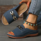 👡✨Orthopediske sandaler med gullspenne