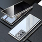 Anti-peeping magnetisk mobiltelefonveske for Samsung S21-25-serien