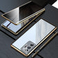 Anti-peeping magnetisk mobiltelefonveske for Samsung S21-25-serien
