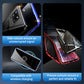 Anti-peeping magnetisk mobiltelefonveske for Samsung S21-25-serien