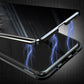 Anti-peeping magnetisk mobiltelefonveske for Samsung S21-25-serien