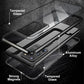 Anti-peeping magnetisk mobiltelefonveske for Samsung S21-25-serien