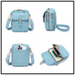 Vintage Messenger Bag med stor kapasitet