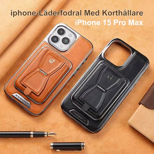 iPhone-skinnveske med kortholder