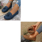 🔥Siste dagskampanje med 50 % rabatt - Komfortable, myke loafers i vintage-stil med sløyfe til dame