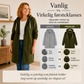🔥Siste dag med tilbud: 50 % rabatt🔥✨Fleece-hettegensere med glidelås for damer
