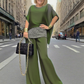 🔥50 % RABATT – Begrenset tilbud💥Elegant og stilig dress