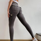 🔥 Sexy stretchleggings med lomme for kvinner Treningsbukser