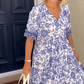 💝👗V-hals koselig Bohemian nyeste stil kjole✨