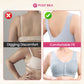 ✨Kjøp 1 få 2 gratis💥Komfortabel, trådløs shaping-BH med knapper foran