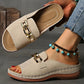 👡✨Orthopediske sandaler med gullspenne