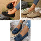 🔥Siste dagskampanje med 50 % rabatt - Komfortable, myke loafers i vintage-stil med sløyfe til dame