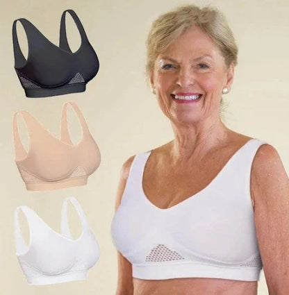 【Kjøp 2 og få 1 gratis 】Pustende og kjølig Liftup Air Bra