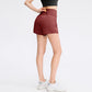 ✨️ 2025 Salg - 49% rabatt🥰 2-i-1 Yoga Shorts med høy midje og sidelommer