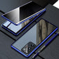 Anti-peeping magnetisk mobiltelefonveske for Samsung S21-25-serien