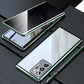 Anti-peeping magnetisk mobiltelefonveske for Samsung S21-25-serien