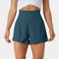 ✨️ 2025 Salg - 49% rabatt🥰 2-i-1 Yoga Shorts med høy midje og sidelommer