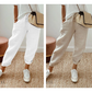 💕 Siste dagskampanje -49% rabatt 💕 Casual bukse i bomull og lin for kvinner