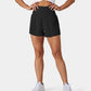 ✨️ 2025 Salg - 49% rabatt🥰 2-i-1 Yoga Shorts med høy midje og sidelommer