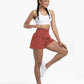 ✨️ 2025 Salg - 49% rabatt🥰 2-i-1 Yoga Shorts med høy midje og sidelommer