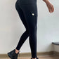 🔥 Sexy stretchleggings med lomme for kvinner Treningsbukser