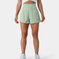 ✨️ 2025 Salg - 49% rabatt🥰 2-i-1 Yoga Shorts med høy midje og sidelommer