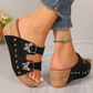 👡 50 % RABATT! 🌸 Ortopediske sandaler med kilehæl – støtte for fotbuen, komfort hele dagen og perfekte for en aktiv livsstil 👣