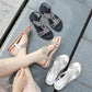 🔥💖 2025 Nytt sommersalg - 49%OFF 💖 Flate sommersandaler for kvinner med rhinestones