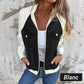 🔥Antisesong-salg - 49 % rabatt🔥Glidelås jakke i denim for dame