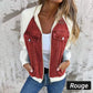 🔥Antisesong-salg - 49 % rabatt🔥Glidelås jakke i denim for dame