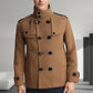 💥2024 Salg av nyankomne varer - 49 % rabatt💥Smal, lang trenchcoat i tweed for menn 【Gratis levering】