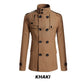 💥2024 Salg av nyankomne varer - 49 % rabatt💥Smal, lang trenchcoat i tweed for menn 【Gratis levering】