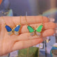 Magnetisk gradient sommerfuglhalskjede med edelstener