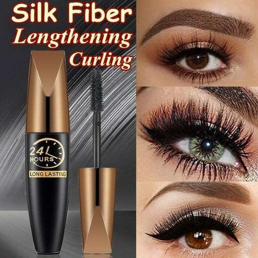 🔥Kjøp 1 få 1 gratis🔥Vanntett Silk Fibre Thick Lengthening Mascara