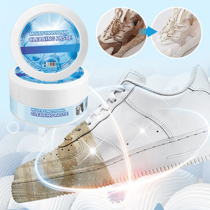 Rengjøringspasta for multifunksjonell rengjøring uten skylling