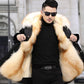 【M-3XL】🔥Menns faux mink frakk