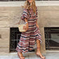 💖SISTE DAG SALG 50% RABATT 💖  Elegant boho maxikjole for kvinner med puffermer👗