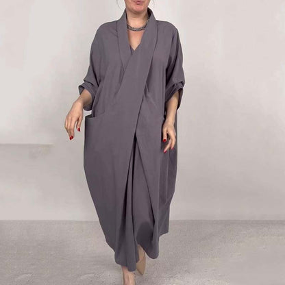 Stilig, unik, løs korsettkjole for kvinner