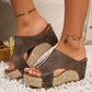 💐50 % RABATT✨Sandaler med kilehæl og ortopedisk støtte – absolutt komfort for føttene dine 👣