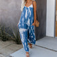 💃Hot Summer Sale 50% avslag ☀️Dammode Spaghetti Strap Printed Jumpsuit
