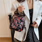 💥Flerlags skulderveske med motetrykk for kvinner💕