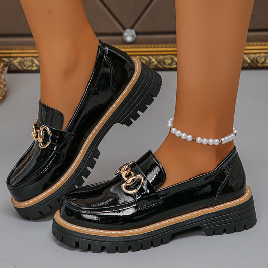 Vintage myke loafers for kvinner