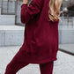 Casual sweatshirt og leggings-sett for kvinner