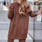 Casual sweatshirt og leggings-sett for kvinner