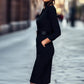 ✨Elegant nyhet!💃Elegant V-hals slim fit kjole for kvinner