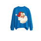 Dameklær Sweatshirt med julenisse-trykk