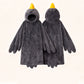 🔥HOT SALE 50 % AVSLAG🥰Unisex Funny Goose Hooded Robe