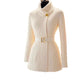 Ribbestrikket bodycon-kjole for kvinner